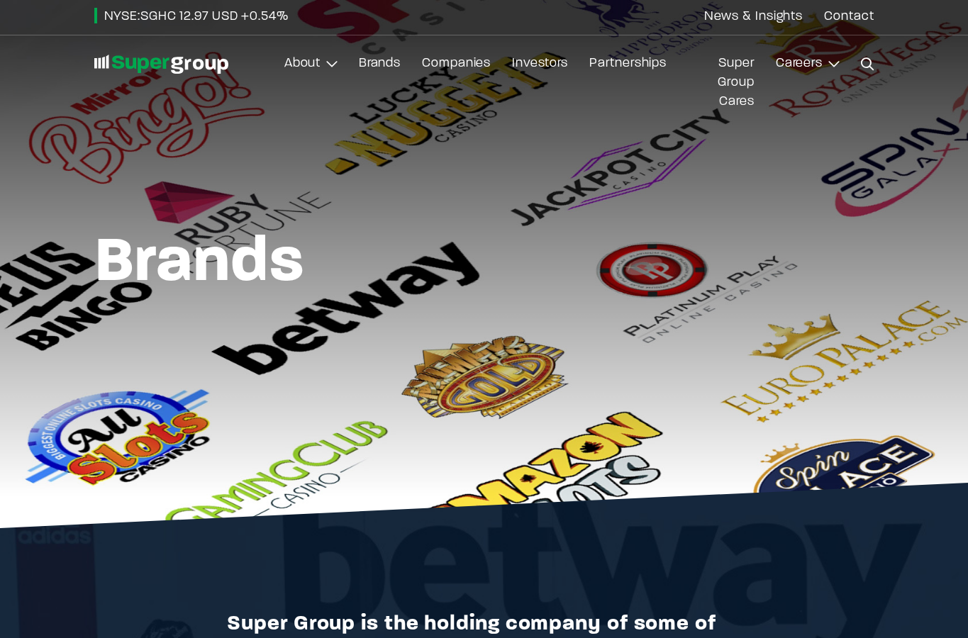 Dated capture of the official Spin Casino source